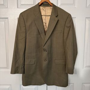 Vintage Lauren Ralph Lauren Virgin Wool‎ 42R 2 Button Single Vent Blazer 1998